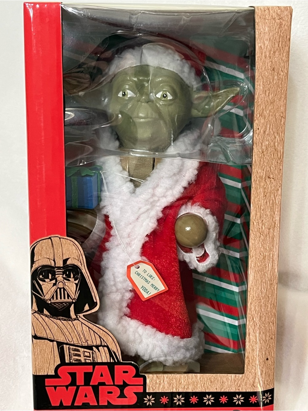 Star Wars Yoda Nutcracker Kurt S. Adler Disney NIB 9" Christmas Holiday Decor